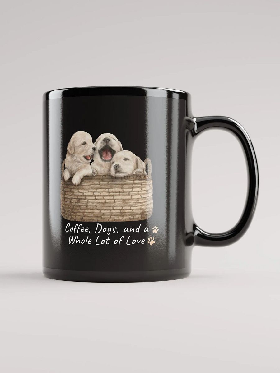 Whole Lot of Love Black Glossy Mug product image (2)