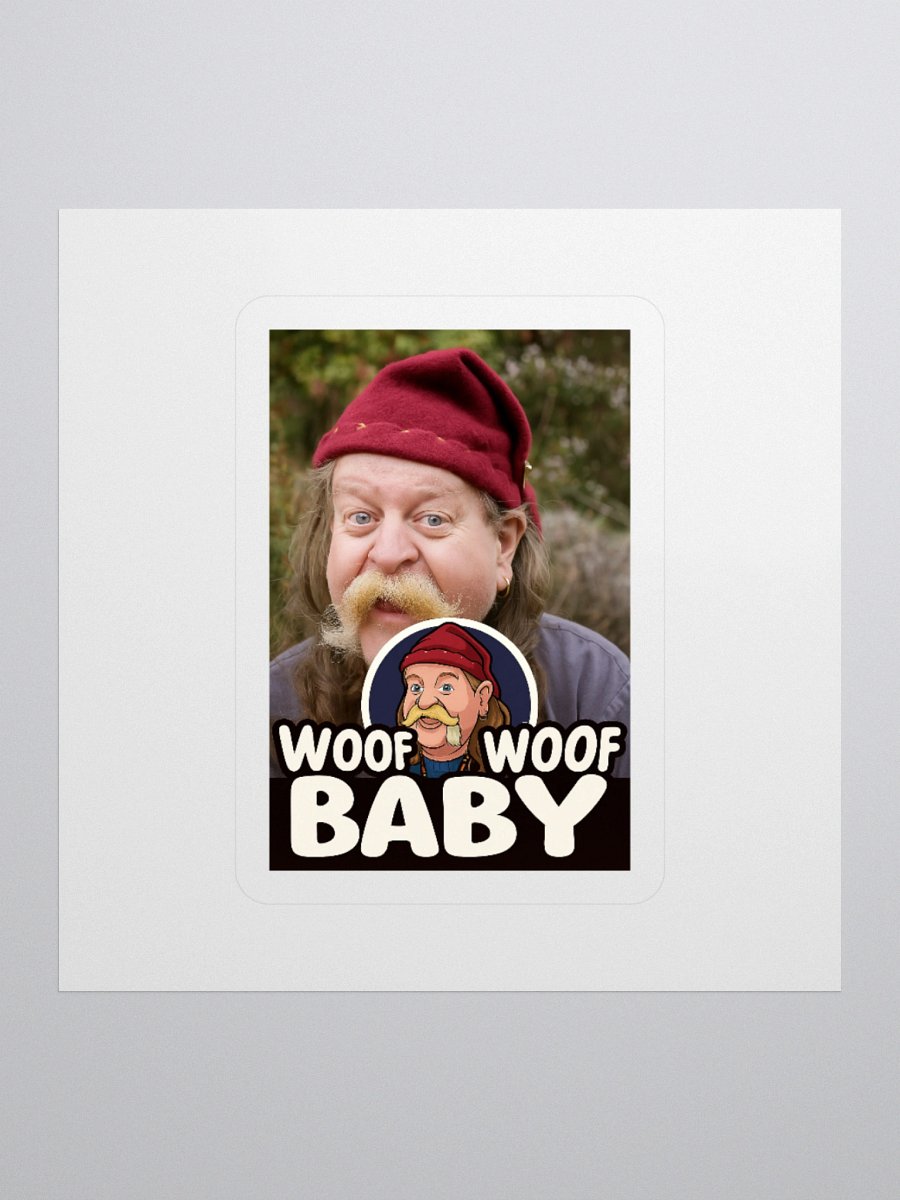Egil Thorsson Woof Woof Baby sticker product image (3)