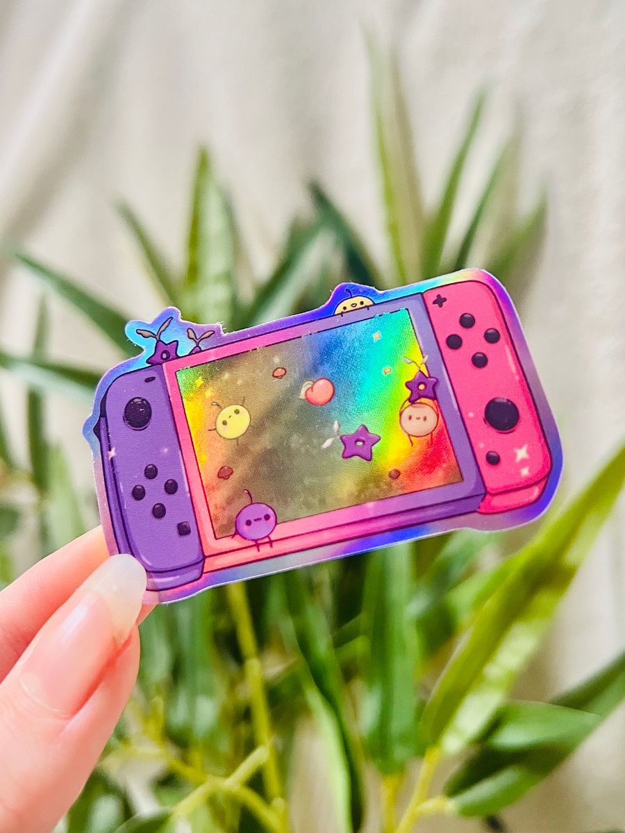 Stardew Switch Holographic Sticker product image (4)