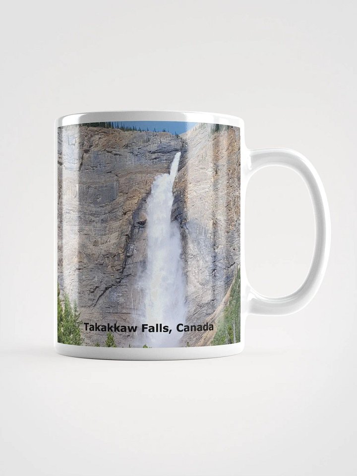 White Glossy Mug - Takakkaw Falls product image (1)