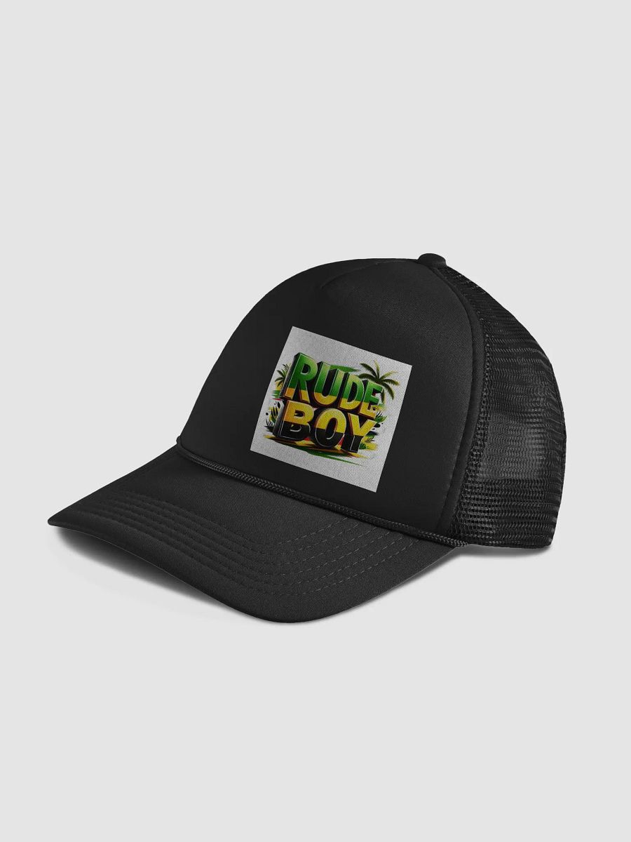 Tropical Vibes RUDE BOY Trucker Hat product image (4)