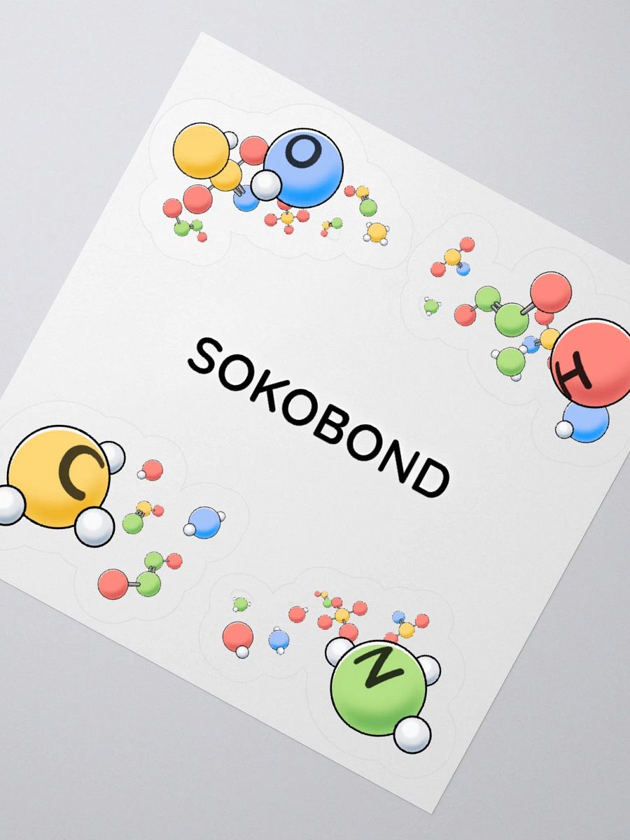 Sokobond Stickers product image (2)