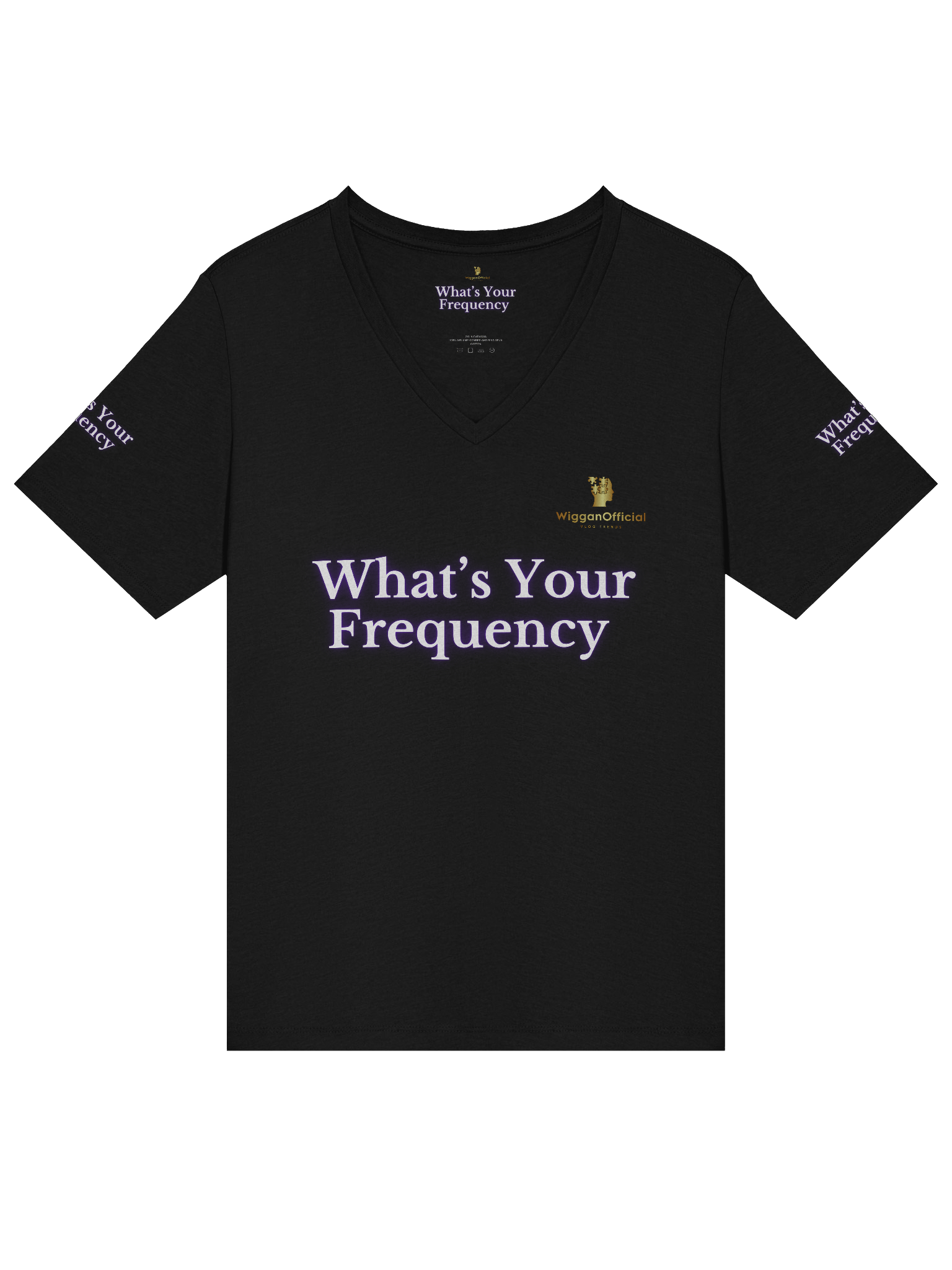 WigganOfficial Frequency V-Neck T-Shirt product image (16)