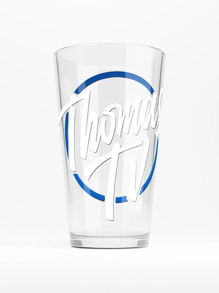 ThomasTV Logo Pint Glass product image (1)