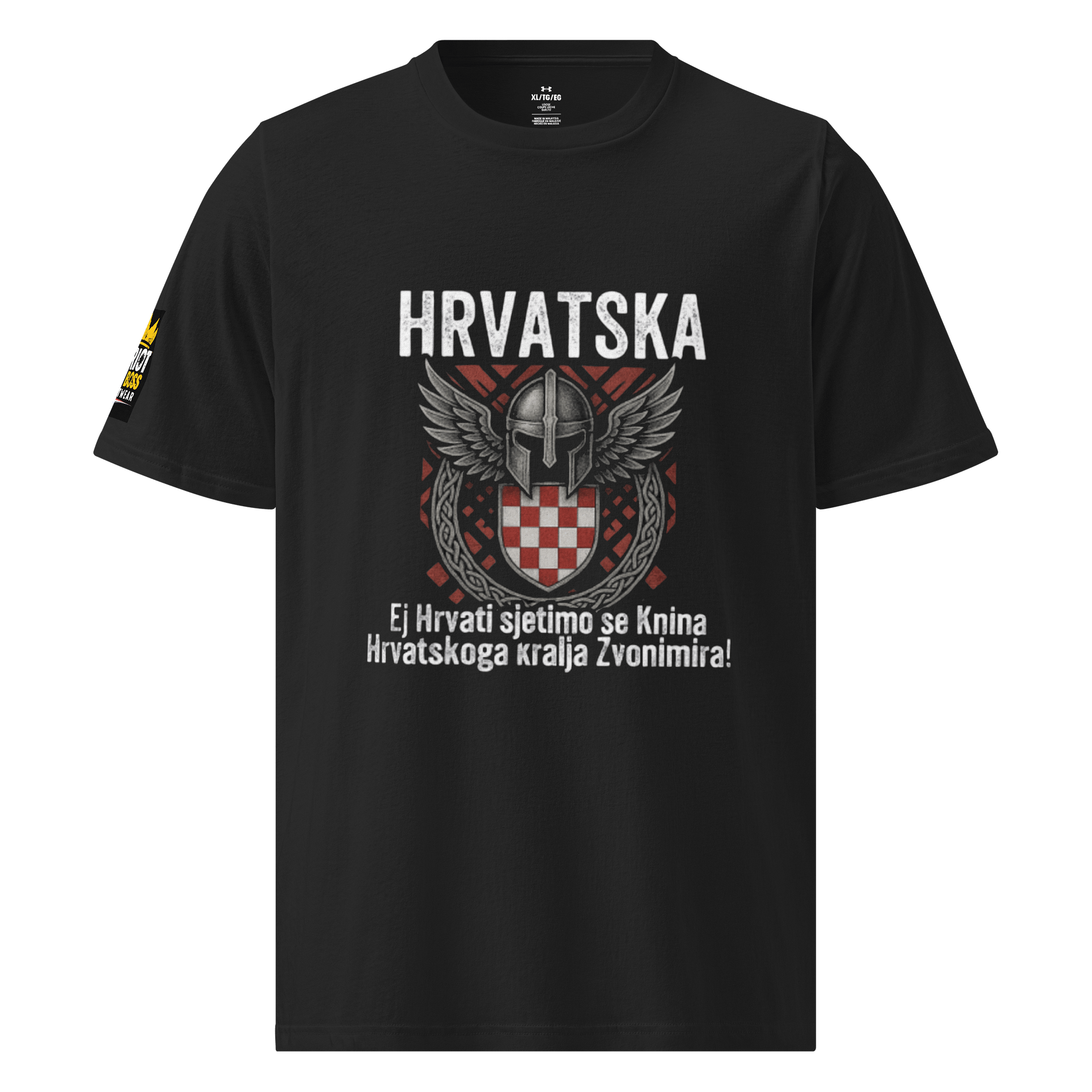 Croatian Heritage Athletic T-Shirt Kninska Kraljica product image (1)