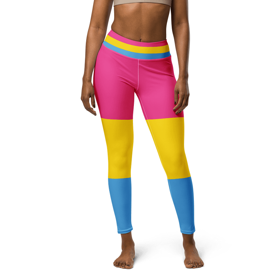 Pansexual Pride Flag Leggings product image (1)