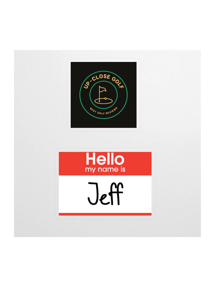 My Name is Jeff - Sticker Pack! product image (2)