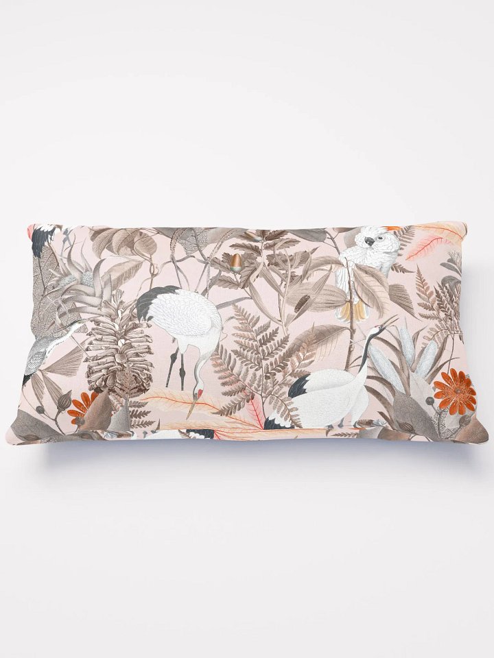 Pink Ecotone Throw Pillow product image (2)
