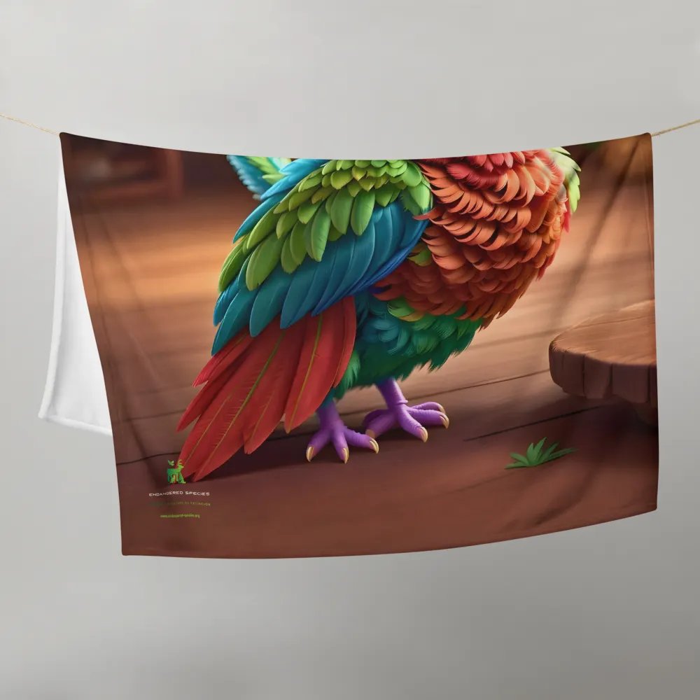 Endangered Species - Mexico - Quetzal Throw Blanket product image (10)