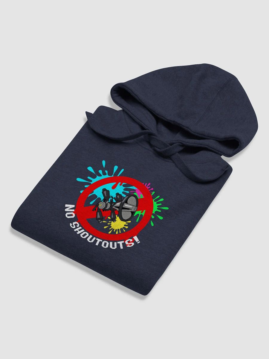 No Shoutouts! (Unisex Blue Edition Hoodie) product image (9)