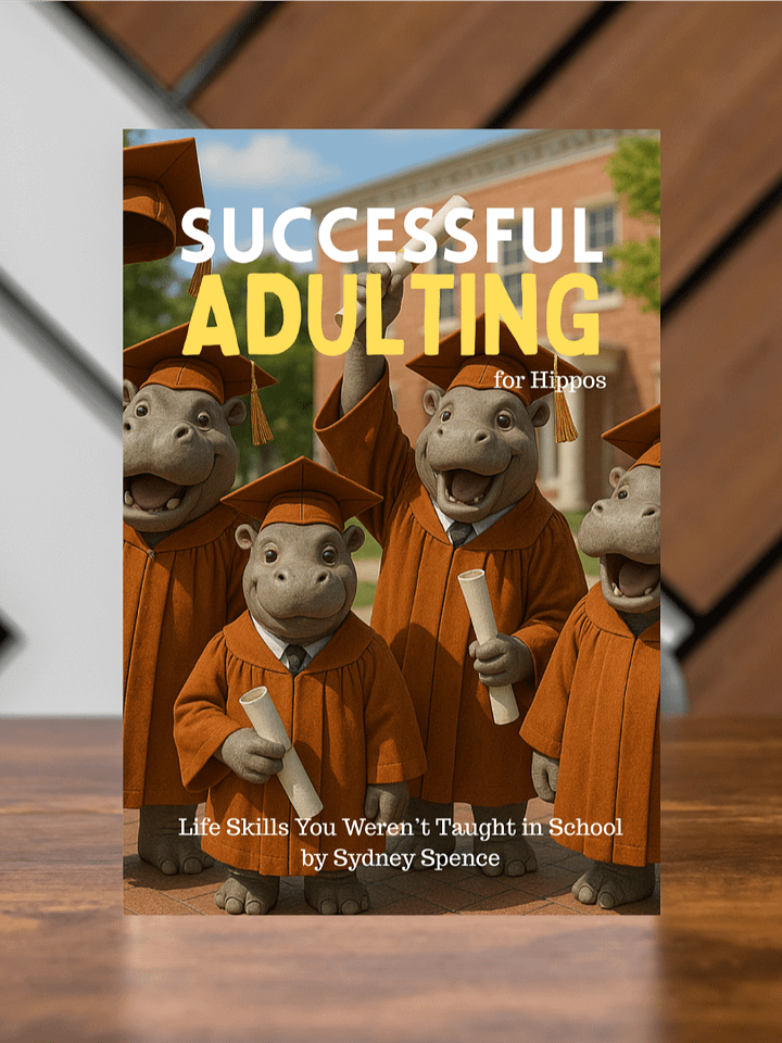 Successful Adulting for Hippos product image (1)