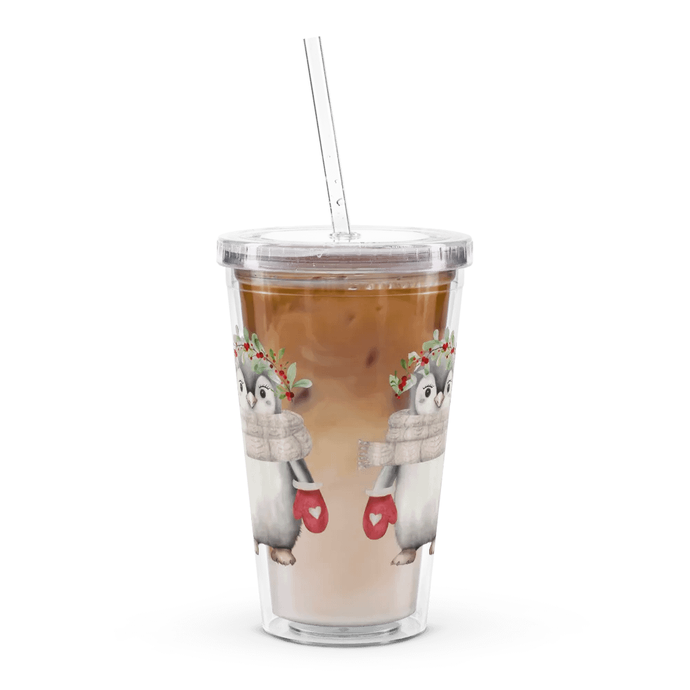 Festive Penguin Party Double Wall Tumbler product image (11)