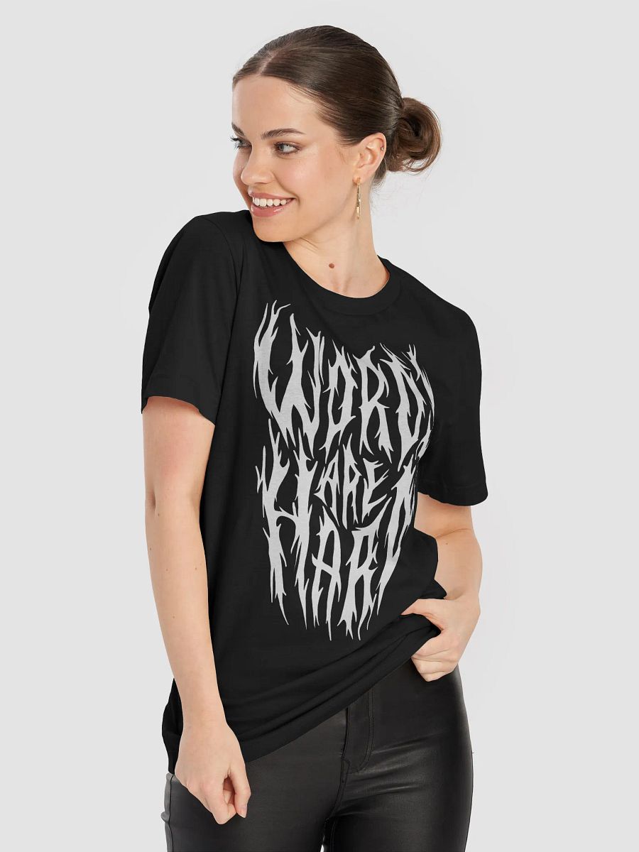 Metal Words Are Hard Tee product image (6)