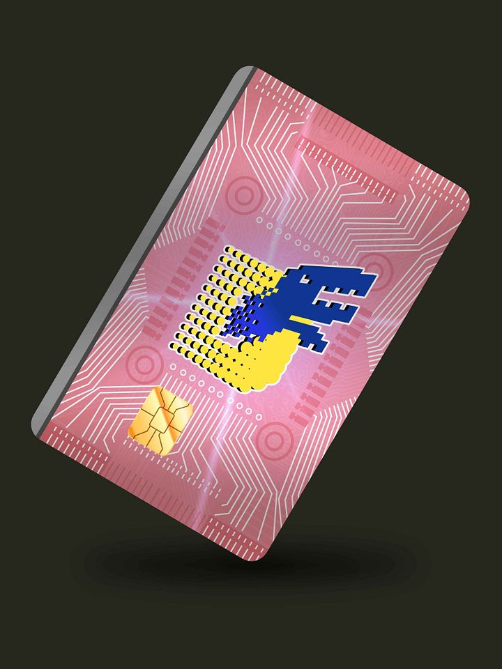 Digimon Tamer Pink Card (Holographic) product image (1)