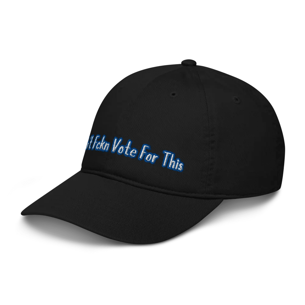 Resistor, I Didn't Fckn Vote for This (words only), NSFW Embroidered Hat product image (4)