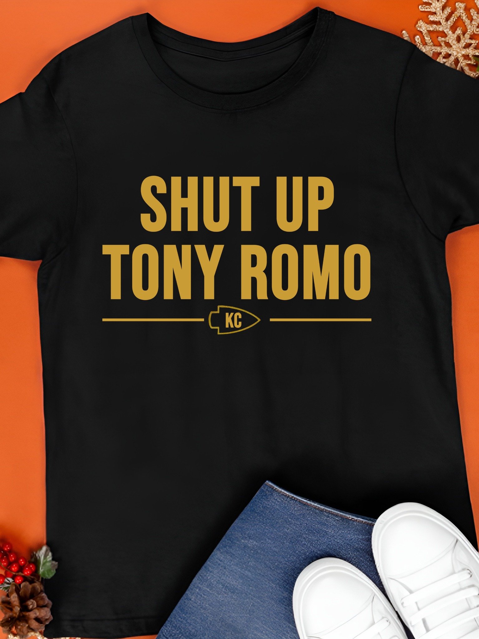 Shut Up Tony Romo Kc Shirt product image (1)