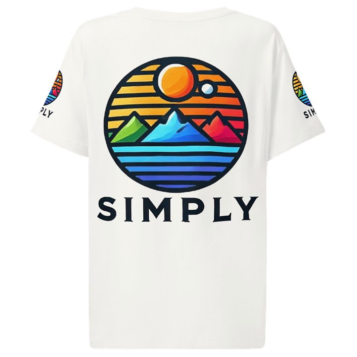 Simply Me Serene Organic Tee product image (2)