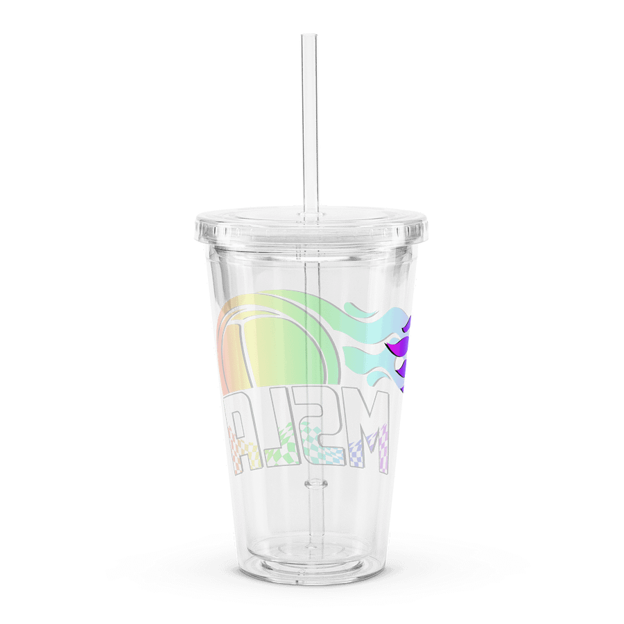 MSLA Pride - Double Wall Clear Plastic Tumbler product image (3)