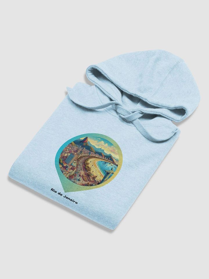 Tropical Cityscape Beach Hoodie | I Design Rio de Janeiro product image (1)