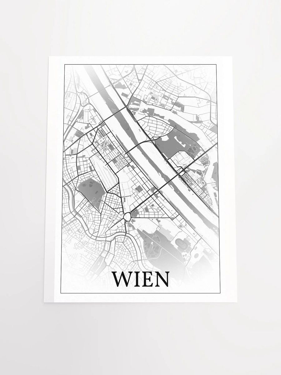 Wien, Austria, city map print product image (19)