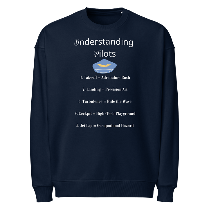 In-Flight Etiquette Unisex Sweatshirt product image (1)
