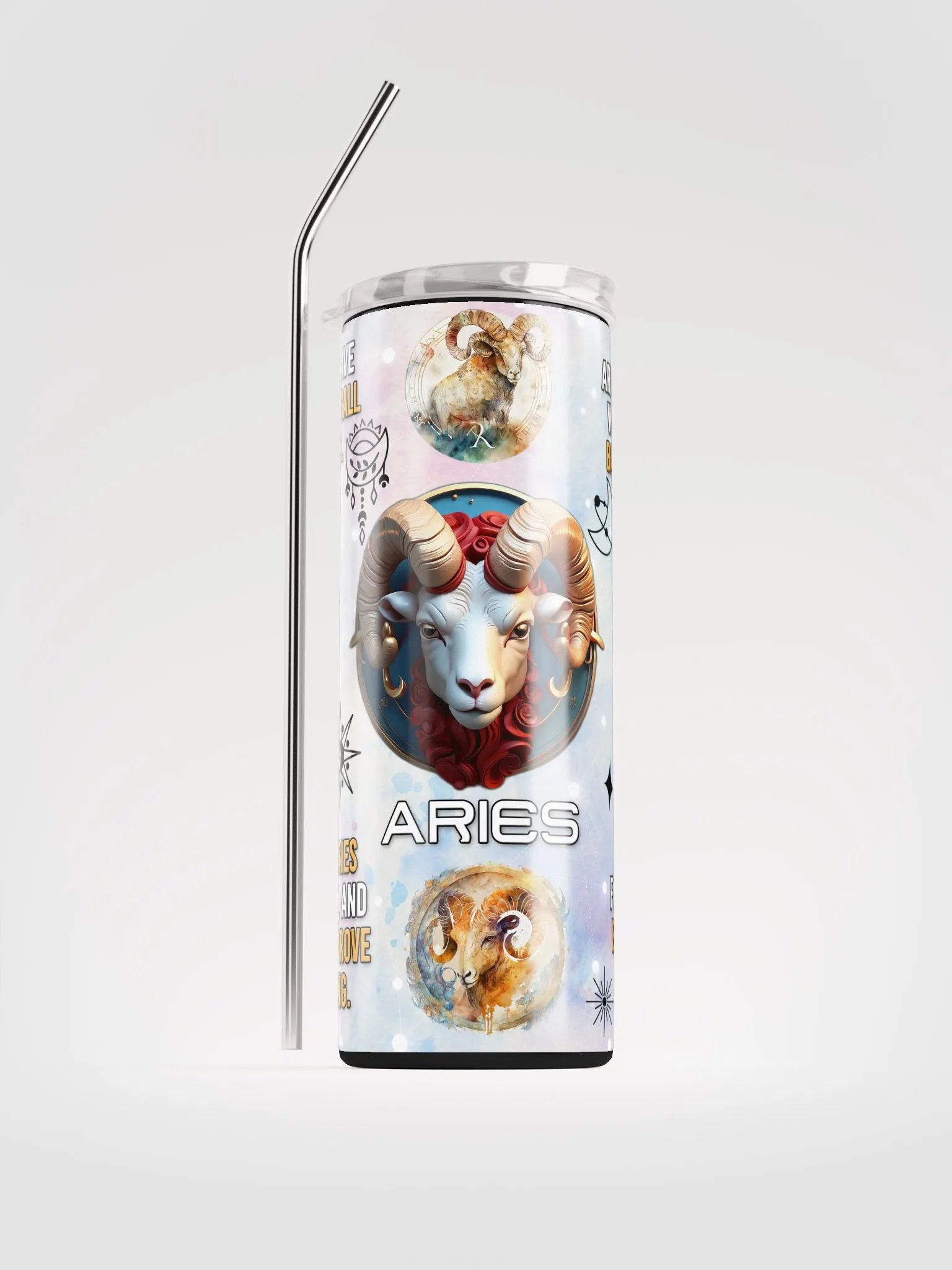 Cosmic Aries Stainless Steel Tumbler product image (1)