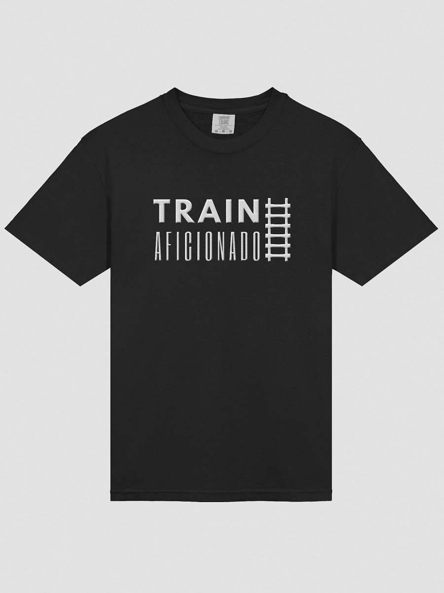 Train Aficionado Embroidered Tee Shirt product image (10)