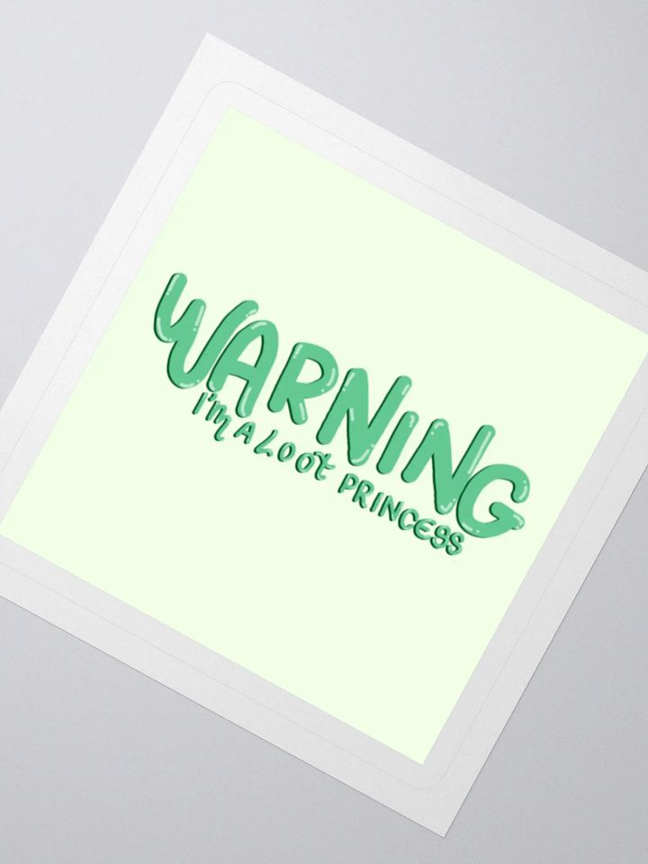 loot QUEENS sticker green product image (2)