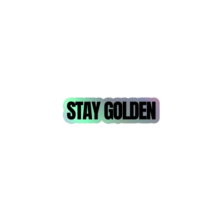Stay Golden Sticker product image (1)