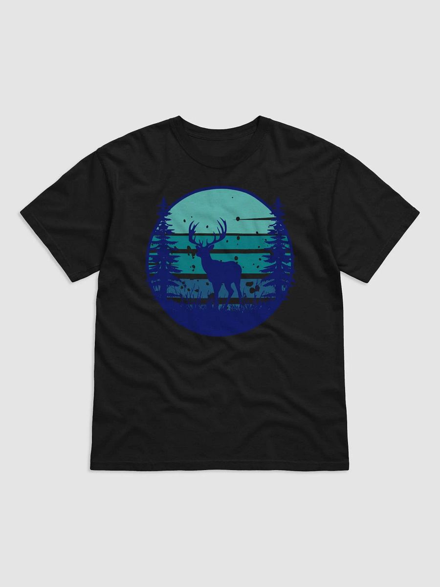 A Majestic Elk In The Woods At Night T-shirt product image (9)