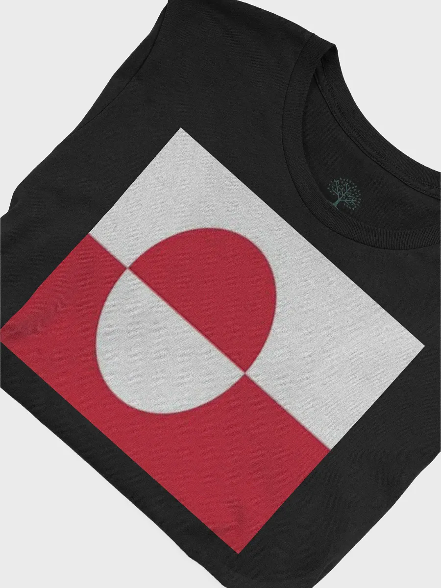 Exclusive Unisex Greenland Flag Graphic Tee by Graphic Grove product image (7)