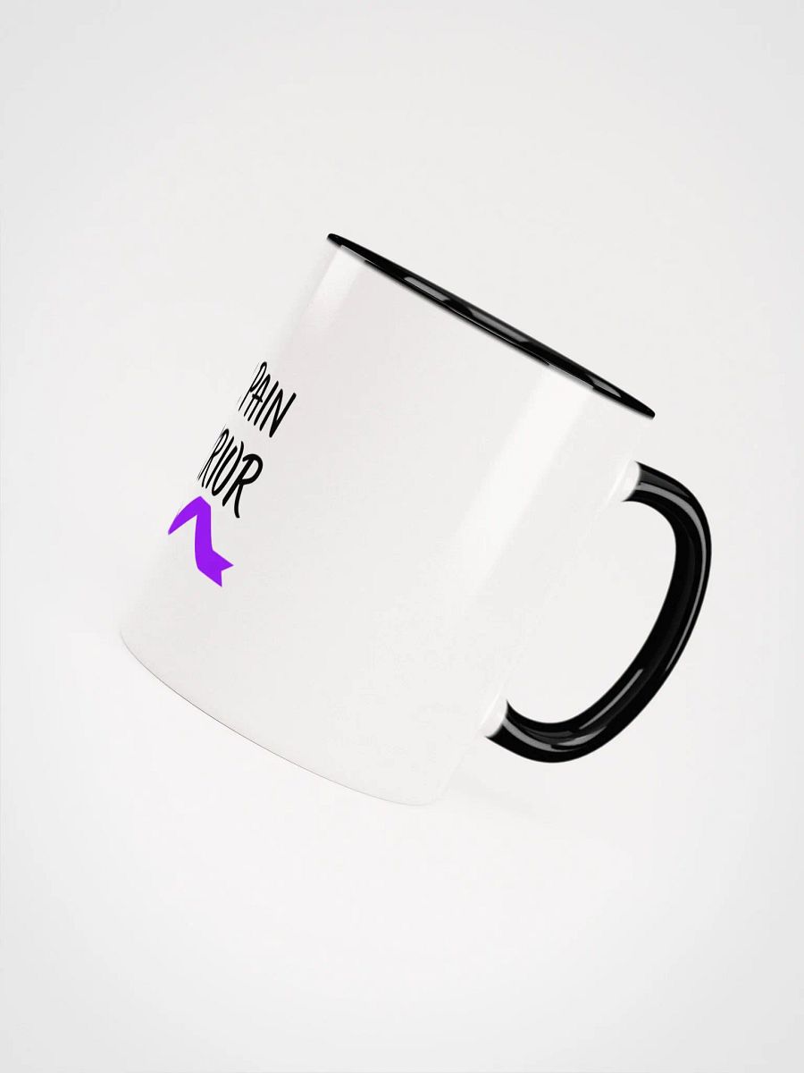 Chronic Pain Warrior Bottom Ribbon Mug- Choose Your Color product image (5)