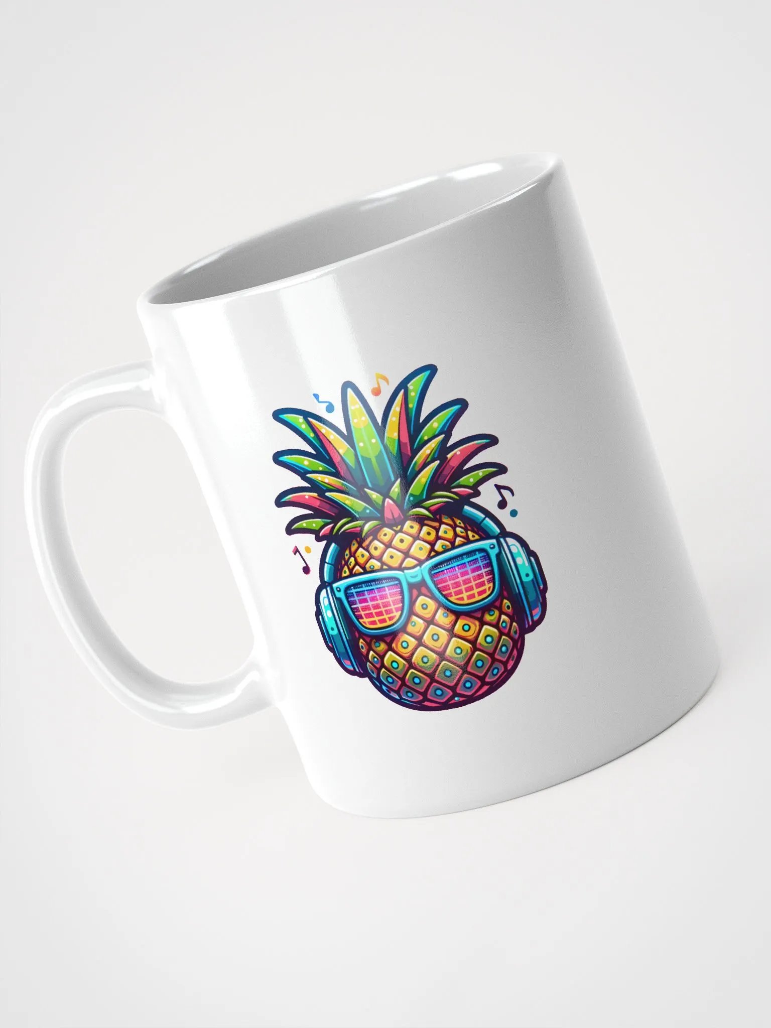 Raver Pineapple with Headphones Mug product image (7)