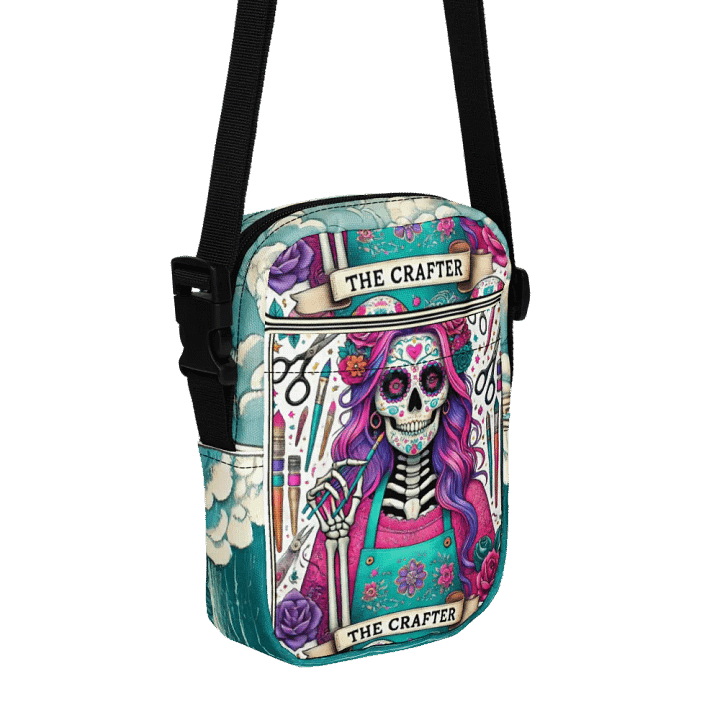 Day of the Dead The Crafter All-Over Print Crossbody Bag product image (1)