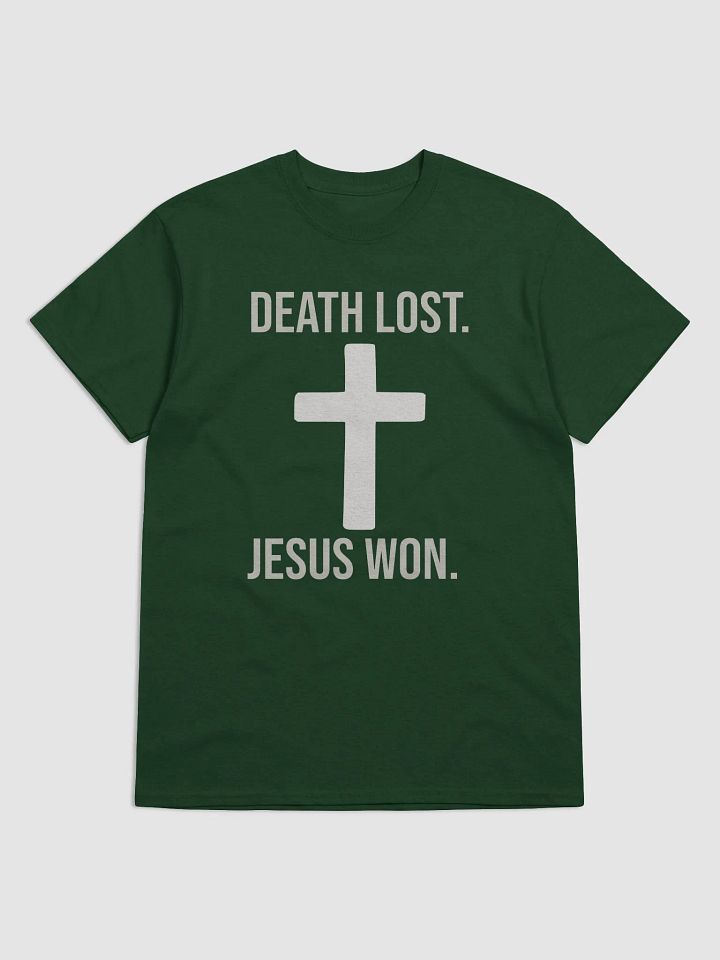 Death Lost, Jesus Won – Victory in Christ T-Shirt product image (7)
