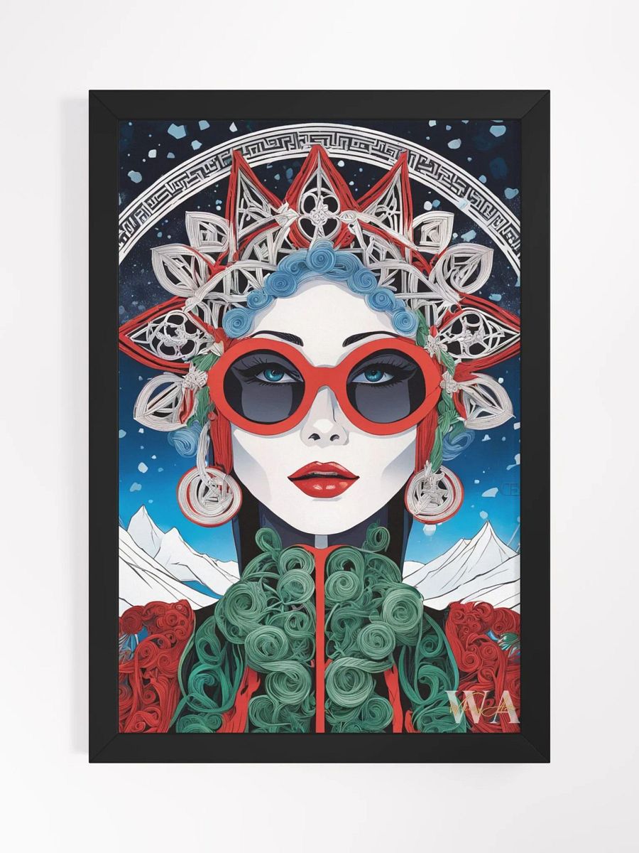 Winter Wiccan 05 - Framed Matte Poster product image (2)