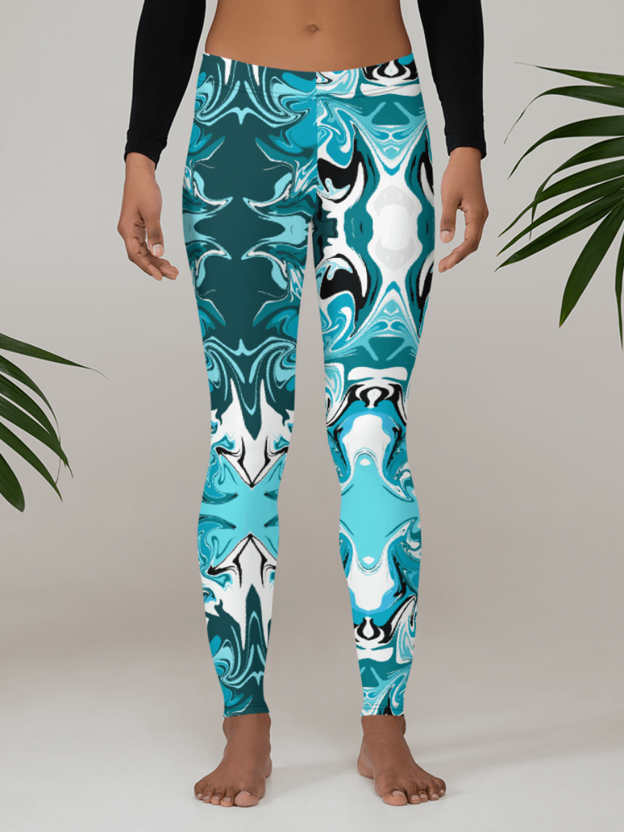 Blue Swirl Leggings product image (1)