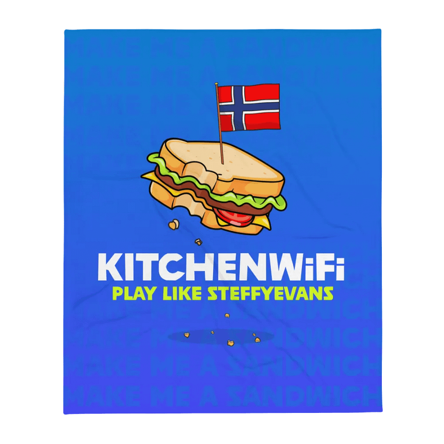 KitchenWiFi Blanket | Play like SteffyEvans product image (1)
