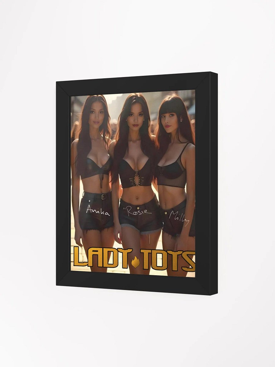 LADY TOYS - Signed Framed Poster product image (3)