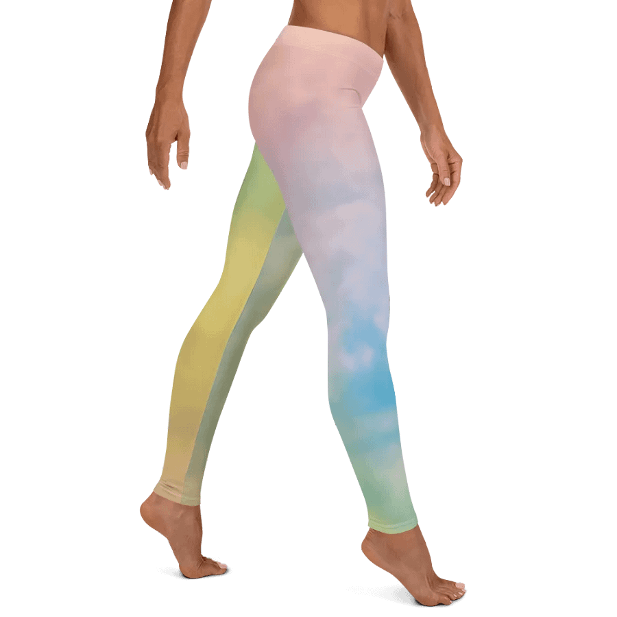 Blur cloud rainbow Design Legging - V10 product image (5)
