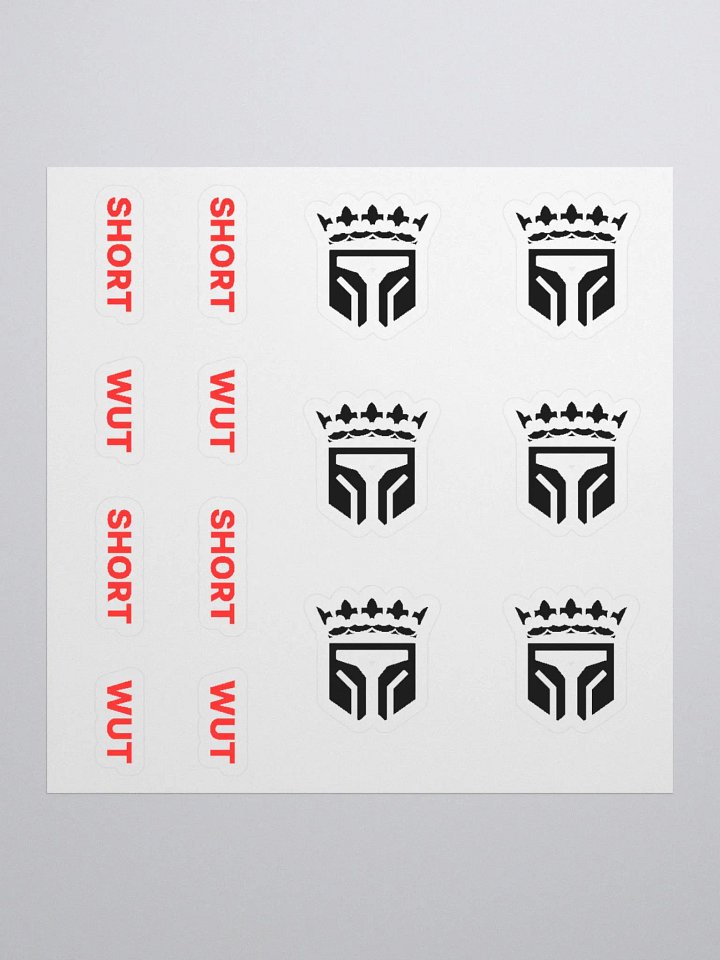 SHORT, WUT KING - Stickers product image (1)