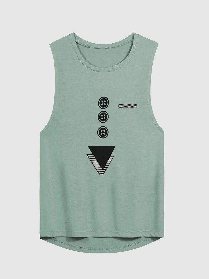 Triangles with buttons and hankie Women's Flowy Muscle Tank product image (4)