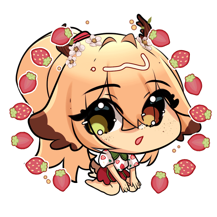 Strawberry Cass Charm product image (1)