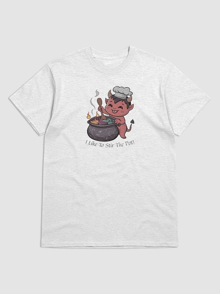 I Like To Stir The Pot Happy Devil Heavyweight Tee product image (5)
