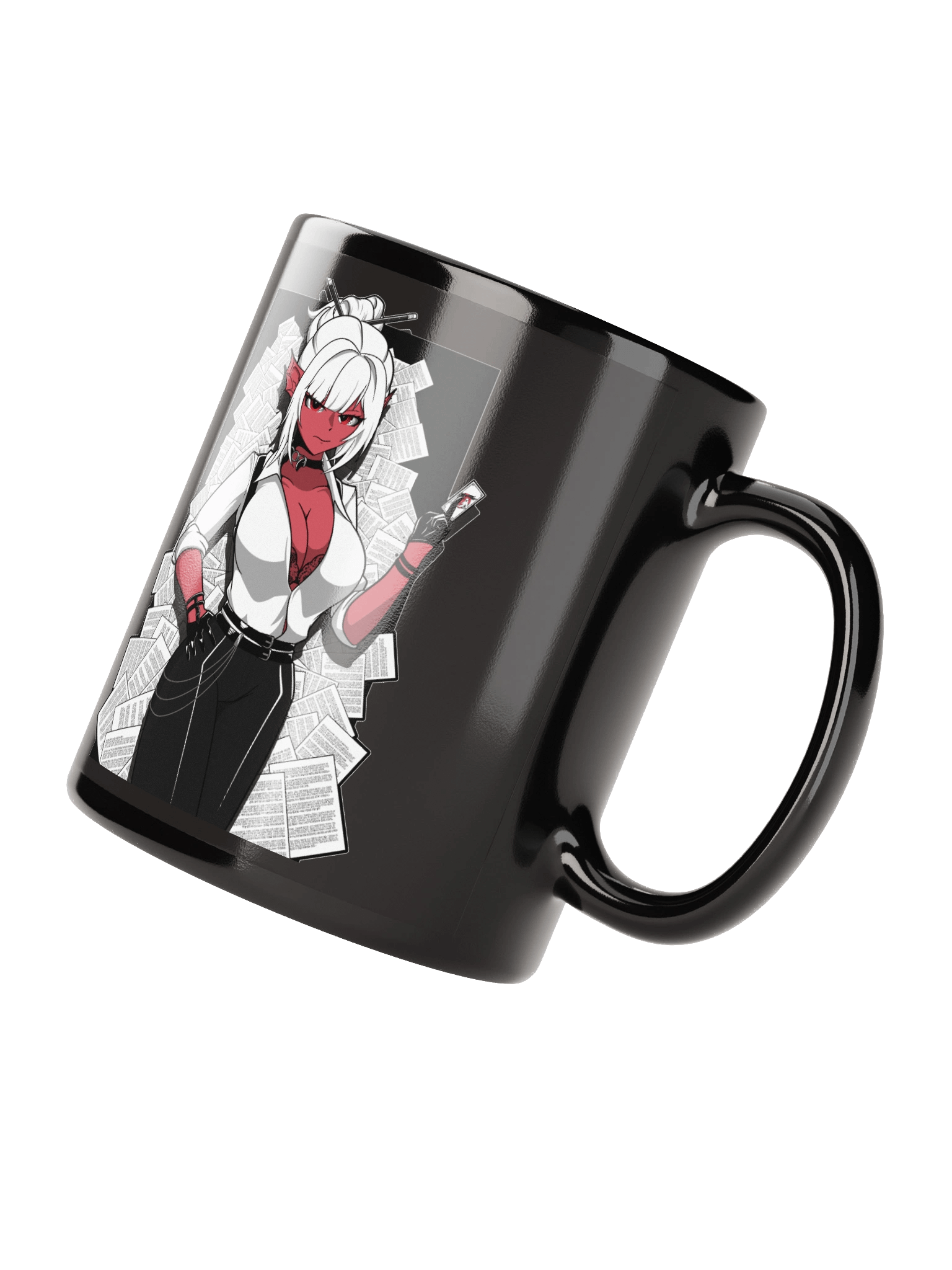 Murders & Executions Waifu Mug (Black) product image (2)