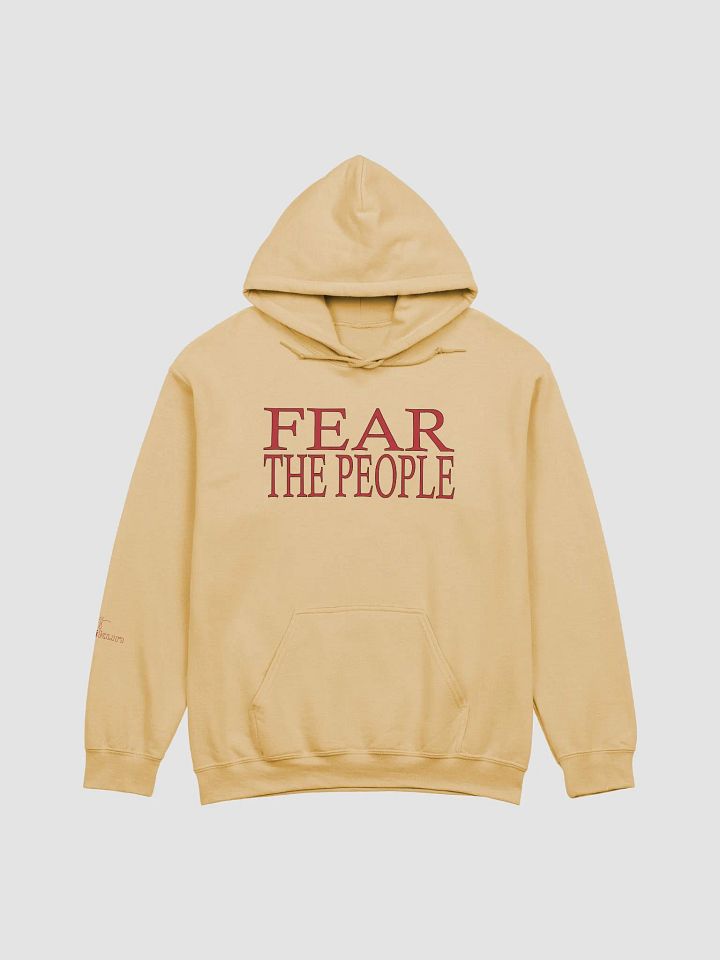 Fear The People - 01 - Red - Gildan Classic Hoodie product image (2)