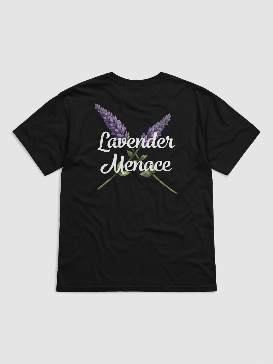 Lavender Menace - T-Shirt (Black) product image (7)
