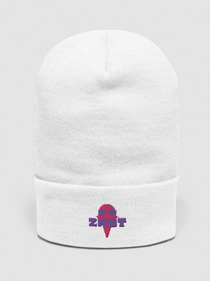 Pink Logo ZKOT Cuffed Beanie - Show your Support with Style - Headwear product image (1)