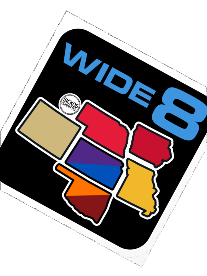 WIDE 8 Sticker (3 Sizes) product image (4)