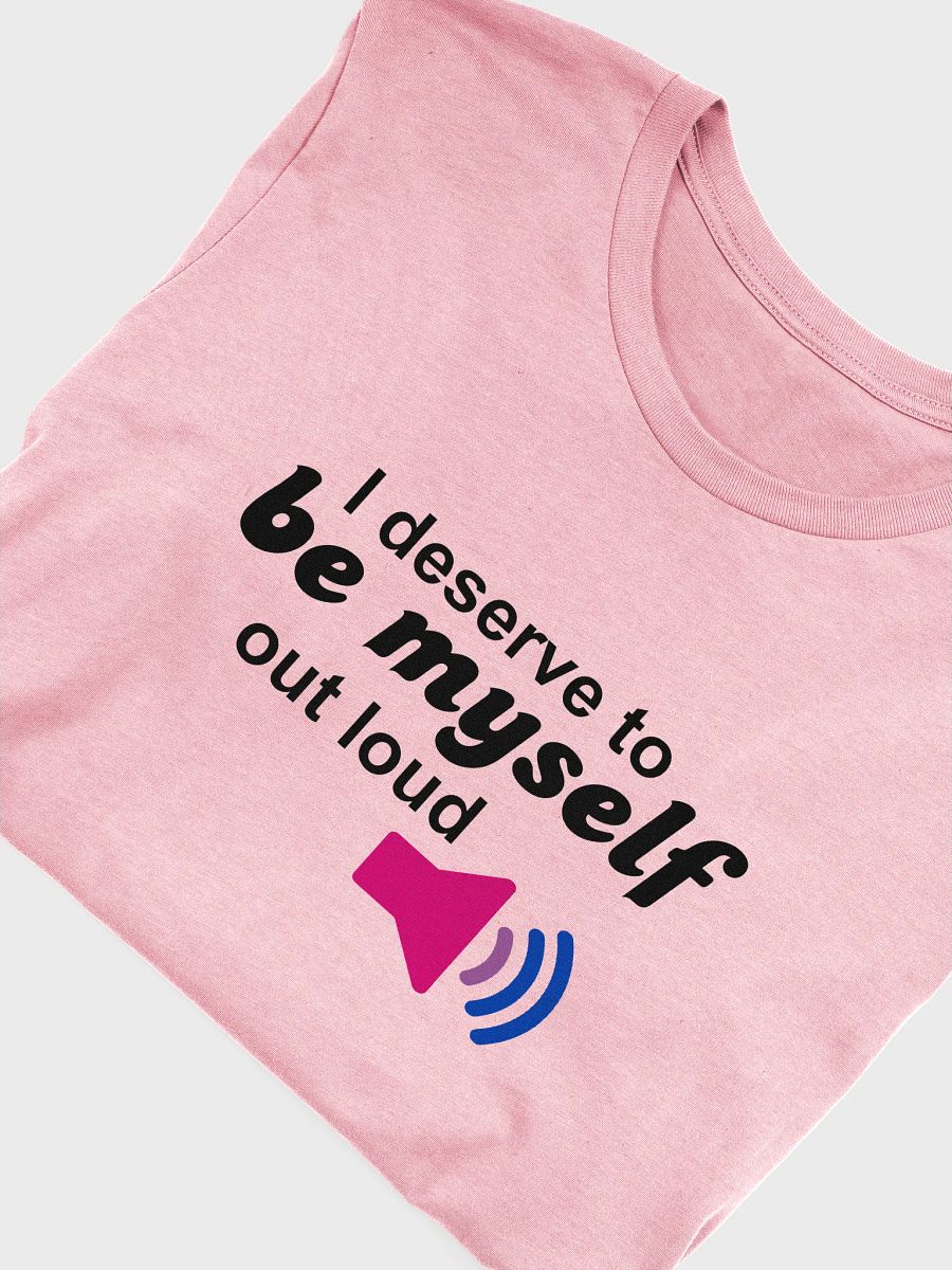 be myself out loud bisexual t-shirt product image (5)